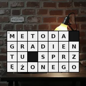 Hasło krzyżówkowe algorytm numeryczny - metoda gradientu sprzężonego – rozwiązanie, synonimy, podpowiedzi i definicje krzyżówkowe